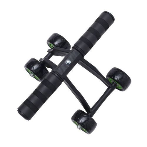 product_image_name-Generic-Balanced 4 Wheel Roller Slide AB Wheel/Wheel Abdominal Exercise Roller + Knee Support-6