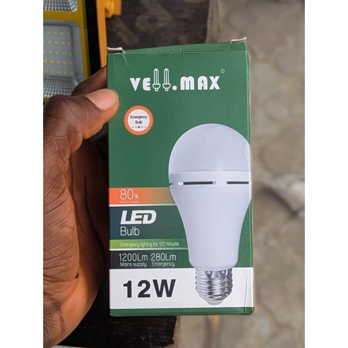 Vellmax Vell.max 12W Emergency LED Bulb