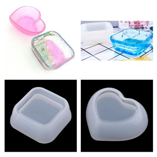 Generic Handmade Resin Silicone Box Bead Container Diy