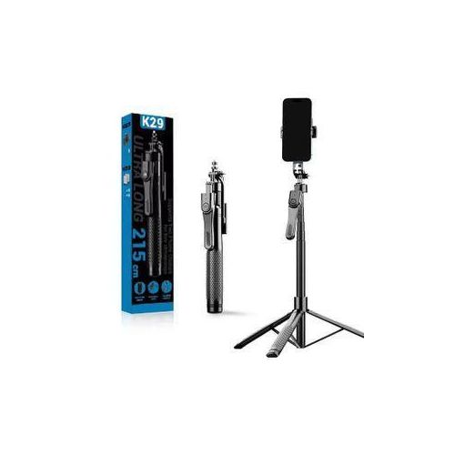 Generic K29 Long Selfie Stick Tripod Stand With Remote Shutter For Smartphones