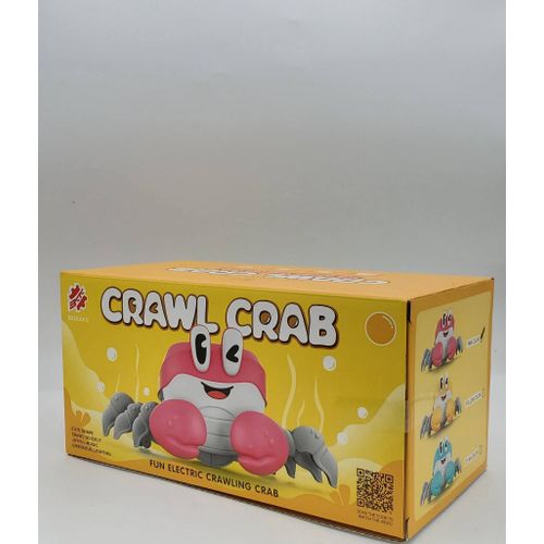 product_image_name-Generic-Moving Walking Dancing Crawling Crab  Interactive Sensory Toy With Light And Sound Baby Toy Ages 10mnths -10years-2