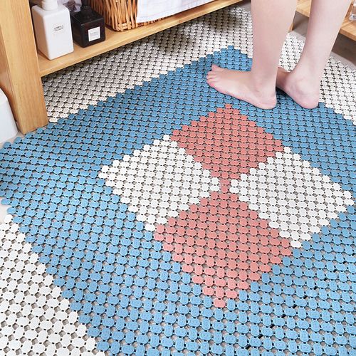 Anti-slip Shower Mat Plastic, Bathroom Floor Accessory