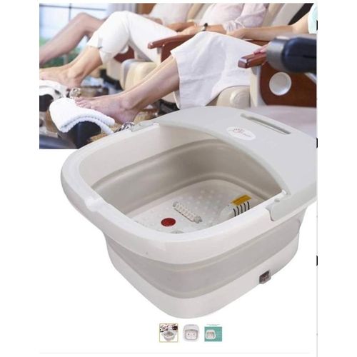 Generic Professional quality Electric foldable foot spa massager heat working station salon