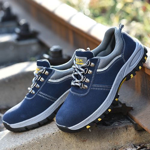 Men's Safety Shoes Construction Breathable Working Steel Toe Sole Work  Boots