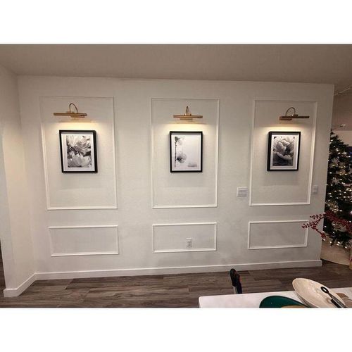 Generic Modern Minimalist LED Wall Lamp Mirror & Ambient Wall frame Lighting - image 3