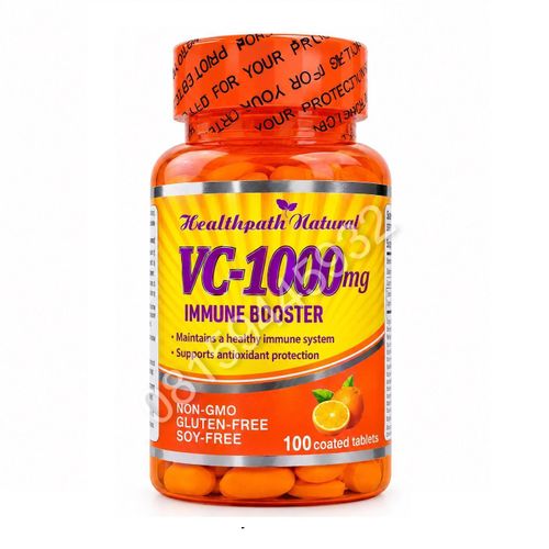 Healthpath Natural VC-1000 mg Immune Booster - 100 Coated Tablets