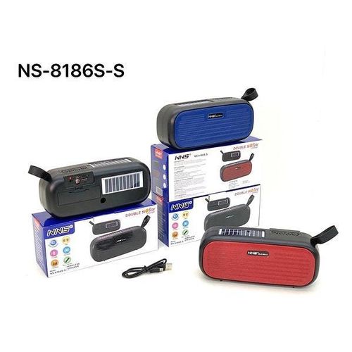NNS Portable bluetooth speaker with solar - image 3