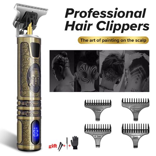 Bulkbuy Hair Clippers for Men Professional Cordless Outliner Hair TrimmerElectric  PRO Li OutlinerTBlade Trimmer Hair Clippers for Men Zero Gap Baldhead  Beard Shaver price comparison