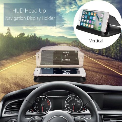 Universal Car GPS HUD Head Up Display Holder / Mobile Phone Navigation  Bracket