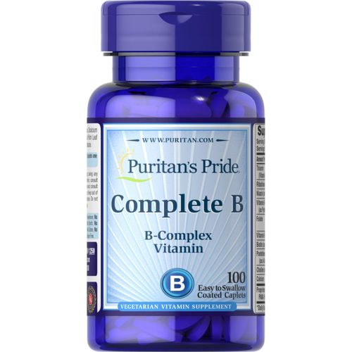 Puritan'S Pride Complete B (Vitamin B Complex) x100 Caplets