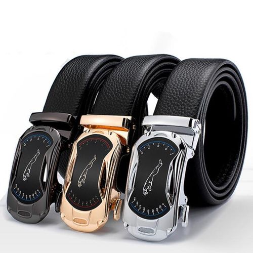 Fashion Men Belts 120cm Adjustable Waist Leather Length Belts Alloy ...