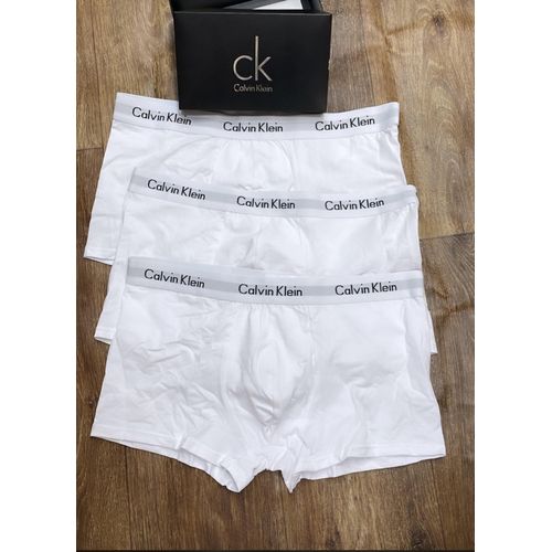 Calvin Klein 3in1 Men's Premium All White Briefs