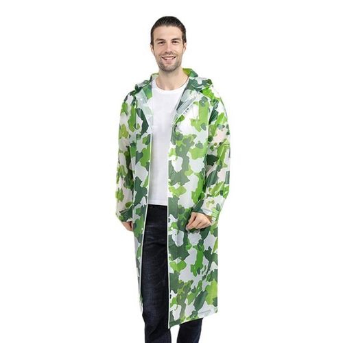 Fashion Eva Pattern Thickening Raincoat