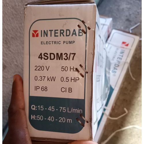Interdab 0.5Hp Interdab Submersible Pump Jumia Nigeria
