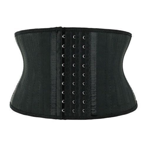 Fashion Atbuty Shorter Torso Waist Trainer 25 Steel Bones Corsets Small  Waist Shaper Underbust Slimming Tommy Control