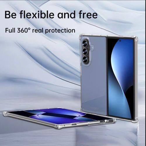 Generic Samsung Galaxy Z-Fold Magnetic Clear Case - Anti-Scratch & Shockproof Protection - image 4