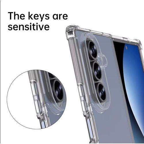 Generic Samsung Galaxy Z-Fold Magnetic Clear Case - Anti-Scratch & Shockproof Protection - image 5