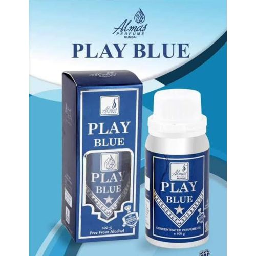 product_image_name-ALMAS-Play Blue CONCENTRATED Oil Perfume-100ML 1pc-1