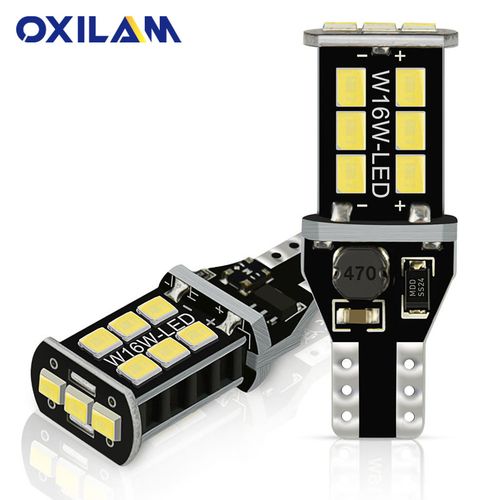 Generic Oxilam 2pcs Canbus T15 Led Reverse Lights W16w 921 912 Bulb