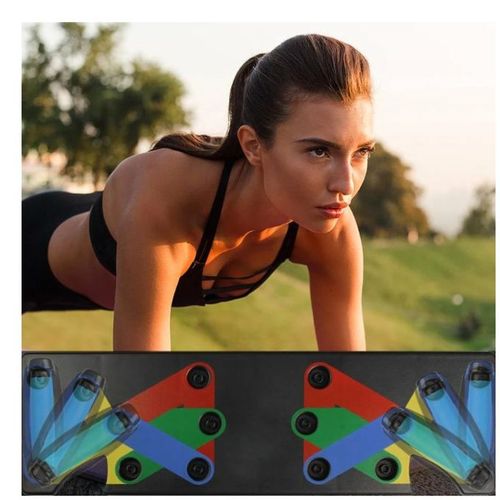 product_image_name-Generic-9-in-1 Fitness Push Up Rack Board Push Up Bar Set Multifunction Home Gym Muscle Grip Training Device Waist Abdomen Exercise Equipment-8