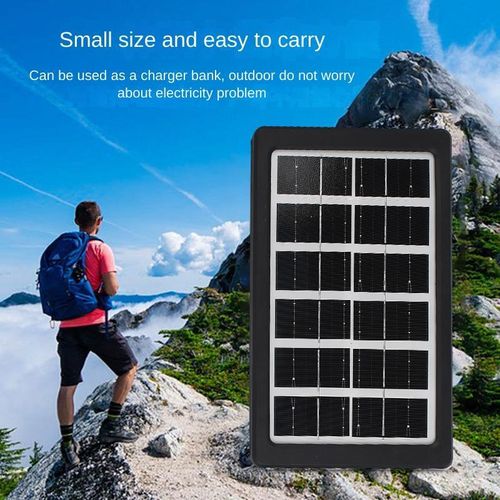 Generic Solar charging panel(6V,8W) for Mobile phone with USB interface, one-to-five charging interface,With Voltage Regulator - image 7