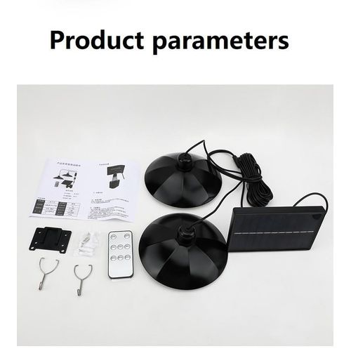 Generic Dual-Light Indoor/Outdoor LED Solar Lighting System Remote-Controlled Setup, Waterproof & Lightning-Proof - image 8