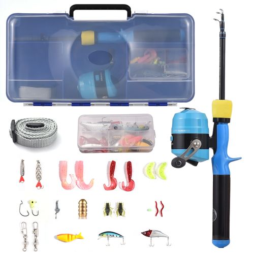 Generic Kids Fishing Pole And Reel Set Fishing Rod And Reel Combo