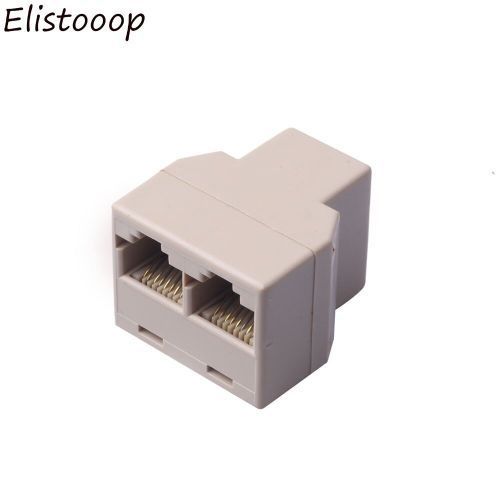 Generic 1 To 2 Way LAN Ethernet Network Cable RJ45 Splitter Female