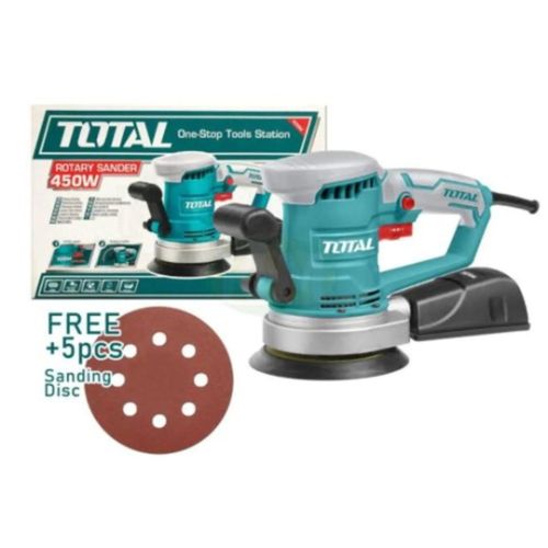 product_image_name-TOTAL- RANDOM ORBIT ROTARY SANDING MACHINE 6"-1