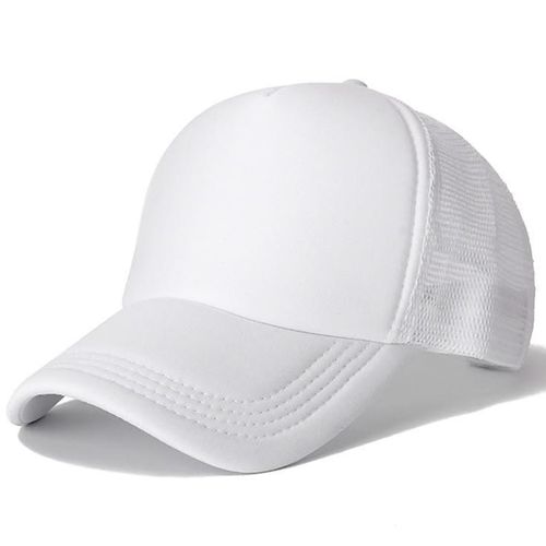 Fashion Affordable Breathable Face Cap: White