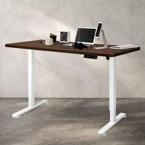 Generic Modern Adjustable Height Electric Standing Desk(1.4mtr) Brown top - image 3
