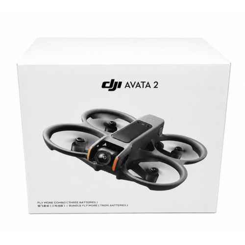 Generic Smart DJI Avata 2 Fly More Combo Drone 4K Camera, 3 Intelligent Batteries & Propeller Guard