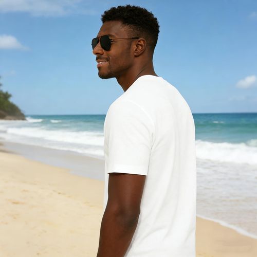 product_image_name-Fashion-Polarized Metal Aviator Sunglasses - Classic Aviation Style, UV400 Protection for Men & Women, Ideal for Nigerian Beach, Driving & Outdoor Use-5