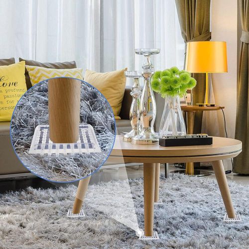 Generic 8PCS Square Round Chair Leg Floor Protectors Non Slip Easy to Install Pads for Hardwood Floors Chair Legs Caps Jumia Nigeria