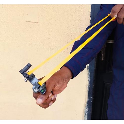 Generic Hunting Slingshot Catapult with Laser Aim Point Target & two rubber band