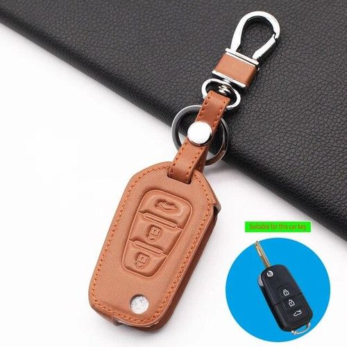 Generic Car Leather Remote Control Car Key Cover For Lifan X60 3