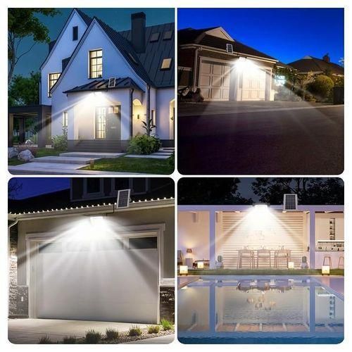 Generic Priceless Outdoor 200W Solar LED Flood Light With Remote Control – Waterproof, All-Purpose Lighting - image 4