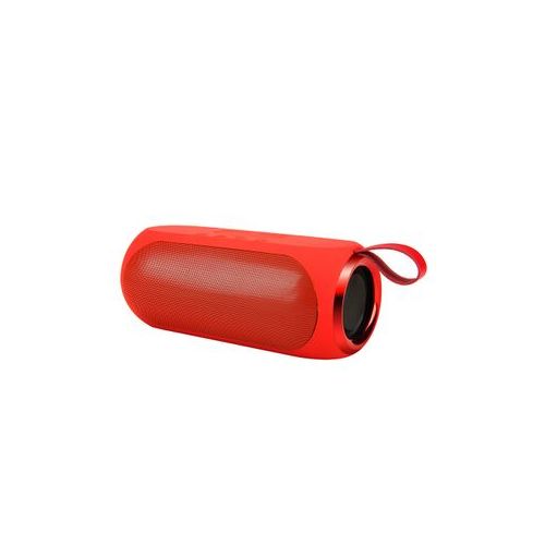 product_image_name-LP-V6 Portable Wireless Good Bass Bluetooth Speaker TF Card FM, Red-2