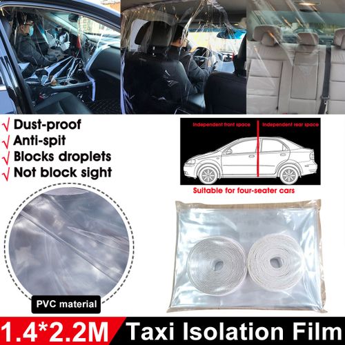 Taxi Isolation Film Anti-Spray PVC Car Seat Covers Isolation Film