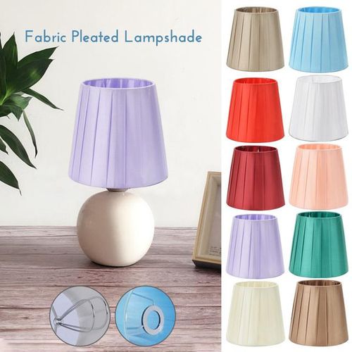 Generic Hotel Chandelier Wall Lamp Fabric Pleated Lampshade Art Deco Lamp Shades Nordic Style Modern Lamp Cover Clip On meson Type Jumia Nigeria