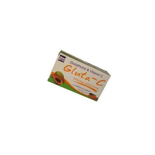 gluta-c intense whitening soap glutathione vitamin c Gluta C Intense Whitening Soap with Glutathione & Vitamin C, 125gm at ₹  825/piece in Bengaluru main image 0