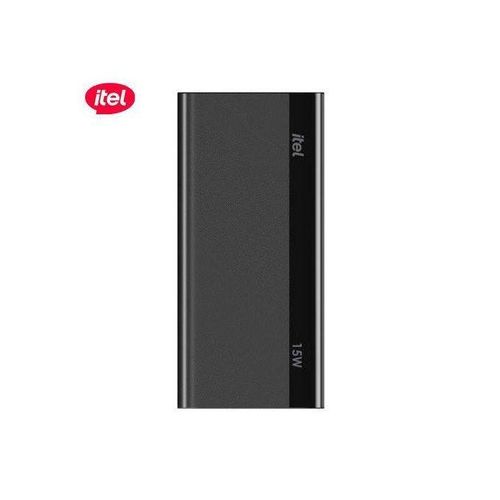 itel  20000mAh Power Bank With Type C In/out & Torch Light