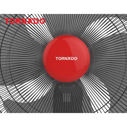 product_image_name-Tornado-Wall Fan 16 Inch 4 Blades Remote Black EPS-16R-7