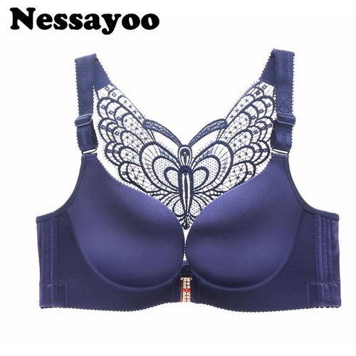 Push Up Full Figure Bra for Women Seamless Front Closure Sexy