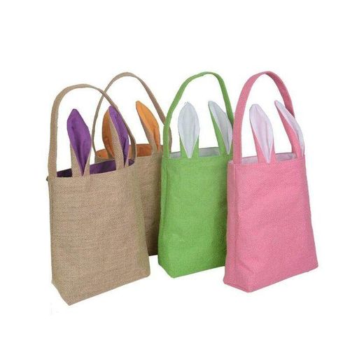 Generic Coton Jute Burlap Bags Easter Bunny Ears Bag Shopping Bag Gifts Bag Party Festival Decoration Jumia Nigeria