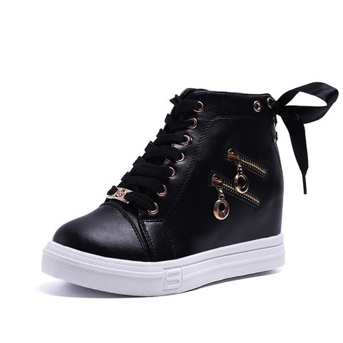 Women Casual Spring Shoes Fashion Breathable Lace-Up Sneakers