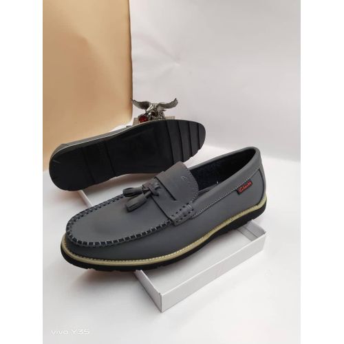 product_image_name-Clarks-Smart Men's Loafers Shoe- Grey-1