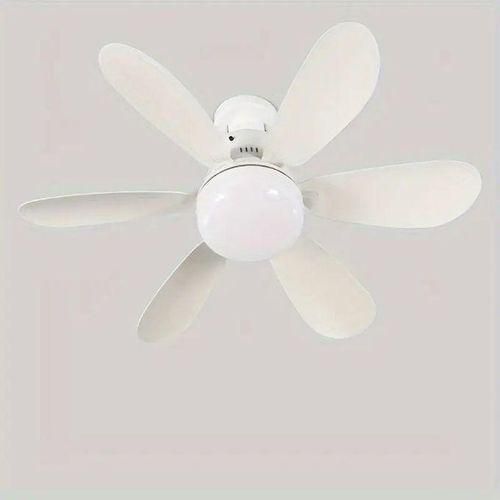 product_image_name-TINMO-Smart LED Ceiling Fan Light with Remote Steeples Brightness & Color Control 30w-1