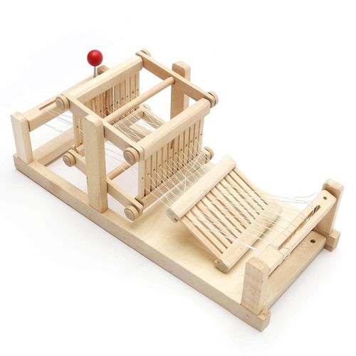 Wooden Weaving Loom Toys Knitting Machine for Gift 