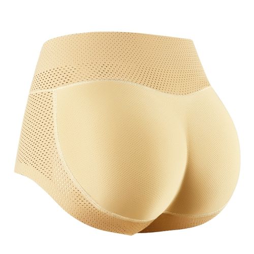 Lady's Breathable Padded Seamless Butt Hip Enhancer Body Shaper Panty  Underwear